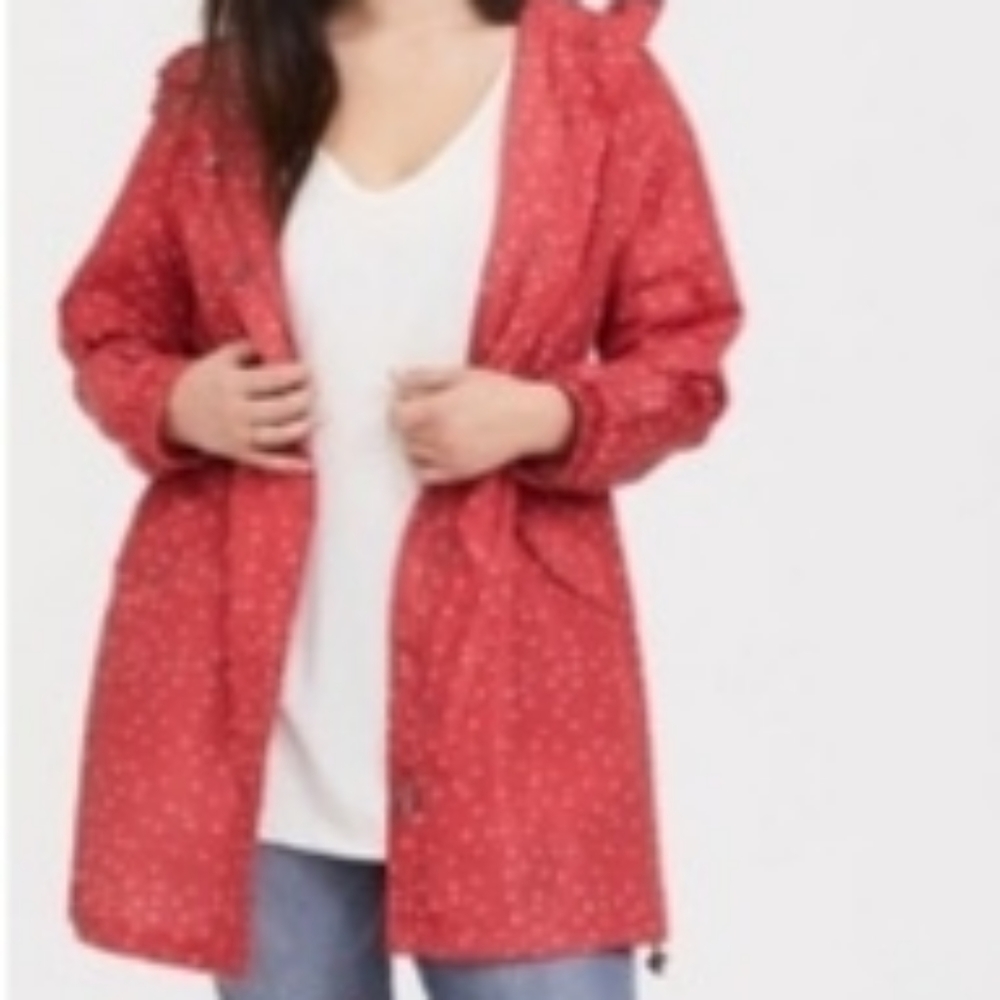 Torrid Rain Jacket - Used Once - unlined